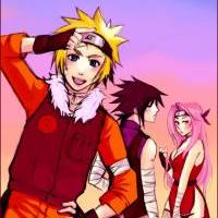 Naruto and Sasuke and Sakura Three cute Team mates (5)